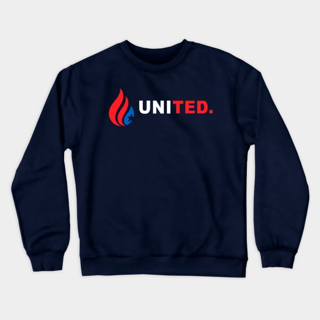 UNI(TED) T-SHIRT Crewneck Sweatshirt by UnitedforCruz